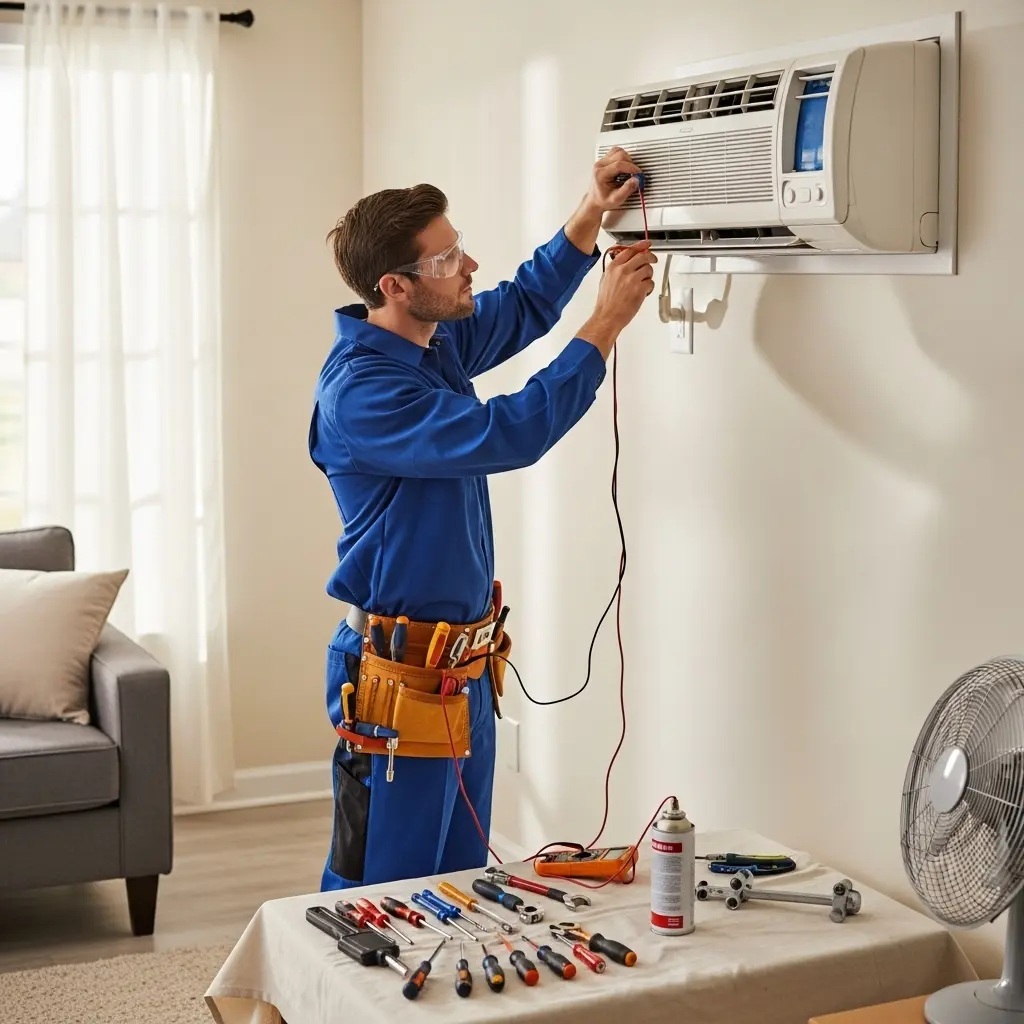 Yenimahalle Finlux Finlux klima gaz dolumu ve bakım – Enerji verimliliği artırıldı. - Teknik servis örneği